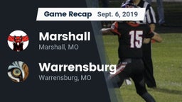 Recap: Marshall  vs. Warrensburg  2019