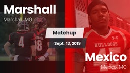 Matchup: Marshall vs. Mexico  2019