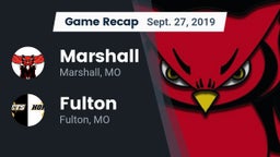 Recap: Marshall  vs. Fulton  2019