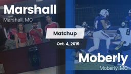 Matchup: Marshall vs. Moberly  2019