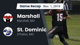 Recap: Marshall  vs. St. Dominic  2019