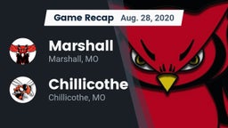 Recap: Marshall  vs. Chillicothe  2020