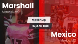 Matchup: Marshall vs. Mexico  2020