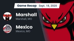 Recap: Marshall  vs. Mexico  2020