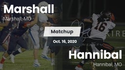 Matchup: Marshall vs. Hannibal  2020
