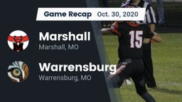 Recap: Marshall  vs. Warrensburg  2020
