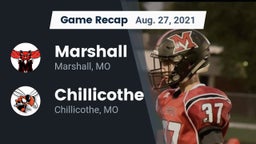 Recap: Marshall  vs. Chillicothe  2021