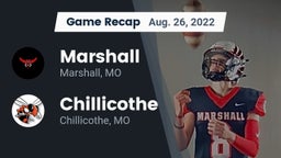 Recap: Marshall  vs. Chillicothe  2022