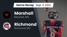Recap: Marshall  vs. Richmond  2022