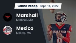Recap: Marshall  vs. Mexico  2022