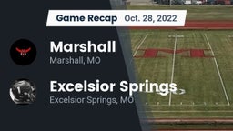 Recap: Marshall  vs. Excelsior Springs  2022
