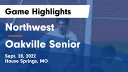 Northwest  vs Oakville Senior  Game Highlights - Sept. 28, 2022