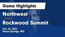 Northwest  vs Rockwood Summit  Game Highlights - Oct. 26, 2022