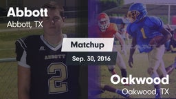 Matchup: Abbott vs. Oakwood  2016