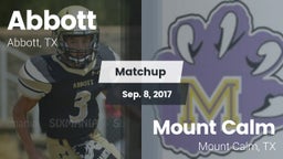 Matchup: Abbott vs. Mount Calm  2017