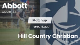 Matchup: Abbott vs. Hill Country Christian  2017