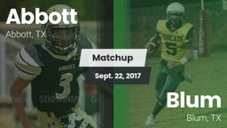 Matchup: Abbott vs. Blum  2017