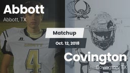 Matchup: Abbott vs. Covington  2018