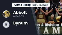 Recap: Abbott  vs. Bynum 2023