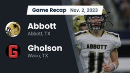 Recap: Abbott  vs. Gholson  2023