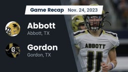 Recap: Abbott  vs. Gordon  2023