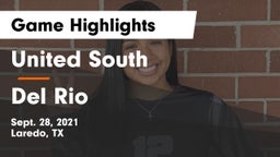 United South  vs Del Rio  Game Highlights - Sept. 28, 2021
