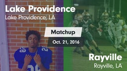 Matchup: Lake Providence vs. Rayville  2016