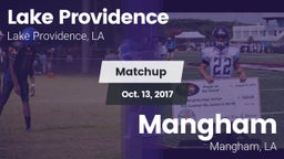 Matchup: Lake Providence vs. Mangham  2017
