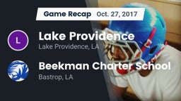 Recap: Lake Providence  vs. Beekman Charter School 2017
