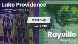 Matchup: Lake Providence vs. Rayville  2017