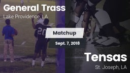 Matchup: General Trass vs. Tensas  2018
