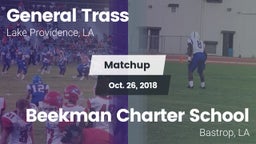 Matchup: General Trass vs. Beekman Charter School 2018
