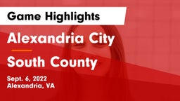 Alexandria City  vs South County  Game Highlights - Sept. 6, 2022