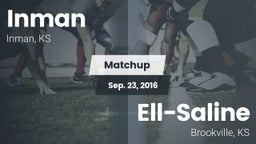 Matchup: Inman vs. Ell-Saline 2016