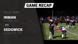 Recap: Inman  vs. Sedgwick  2016