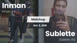 Matchup: Inman vs. Sublette  2018