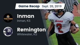 Recap: Inman  vs. Remington  2019