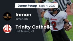 Recap: Inman  vs. Trinity Catholic  2020