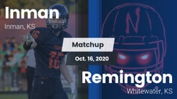 Matchup: Inman vs. Remington  2020