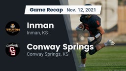 Recap: Inman  vs. Conway Springs  2021