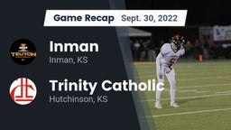 Recap: Inman  vs. Trinity Catholic  2022
