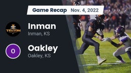 Recap: Inman  vs. Oakley   2022