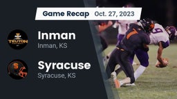 Recap: Inman  vs. Syracuse  2023