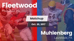 Matchup: Fleetwood vs. Muhlenberg  2017