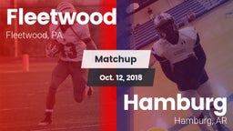 Matchup: Fleetwood vs. Hamburg  2018
