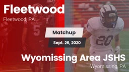 Matchup: Fleetwood vs. Wyomissing Area JSHS 2020