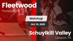 Matchup: Fleetwood vs. Schuylkill Valley  2021