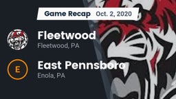 Recap: Fleetwood  vs. East Pennsboro  2020