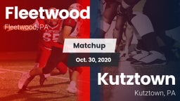 Matchup: Fleetwood vs. Kutztown  2021