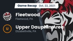 Recap: Fleetwood  vs. Upper Dauphin Area  2021